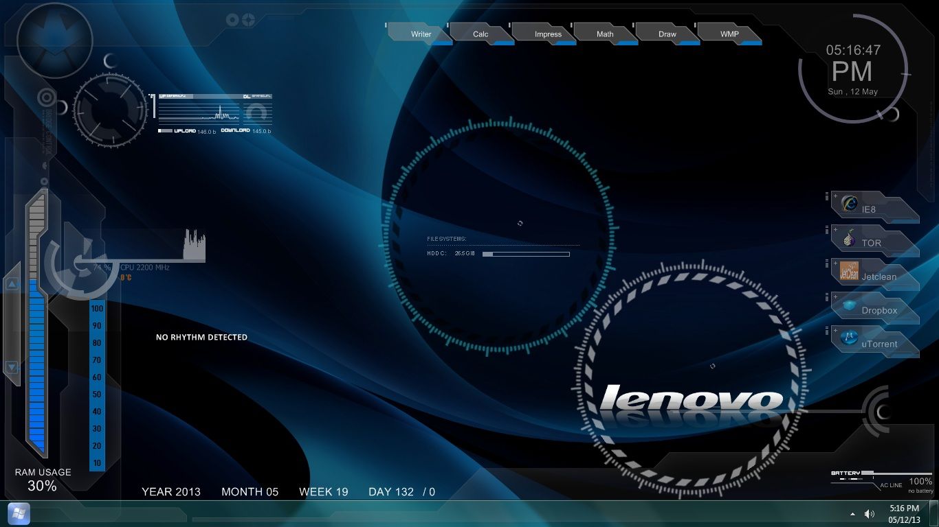 Lenovo Wallpaper Theme