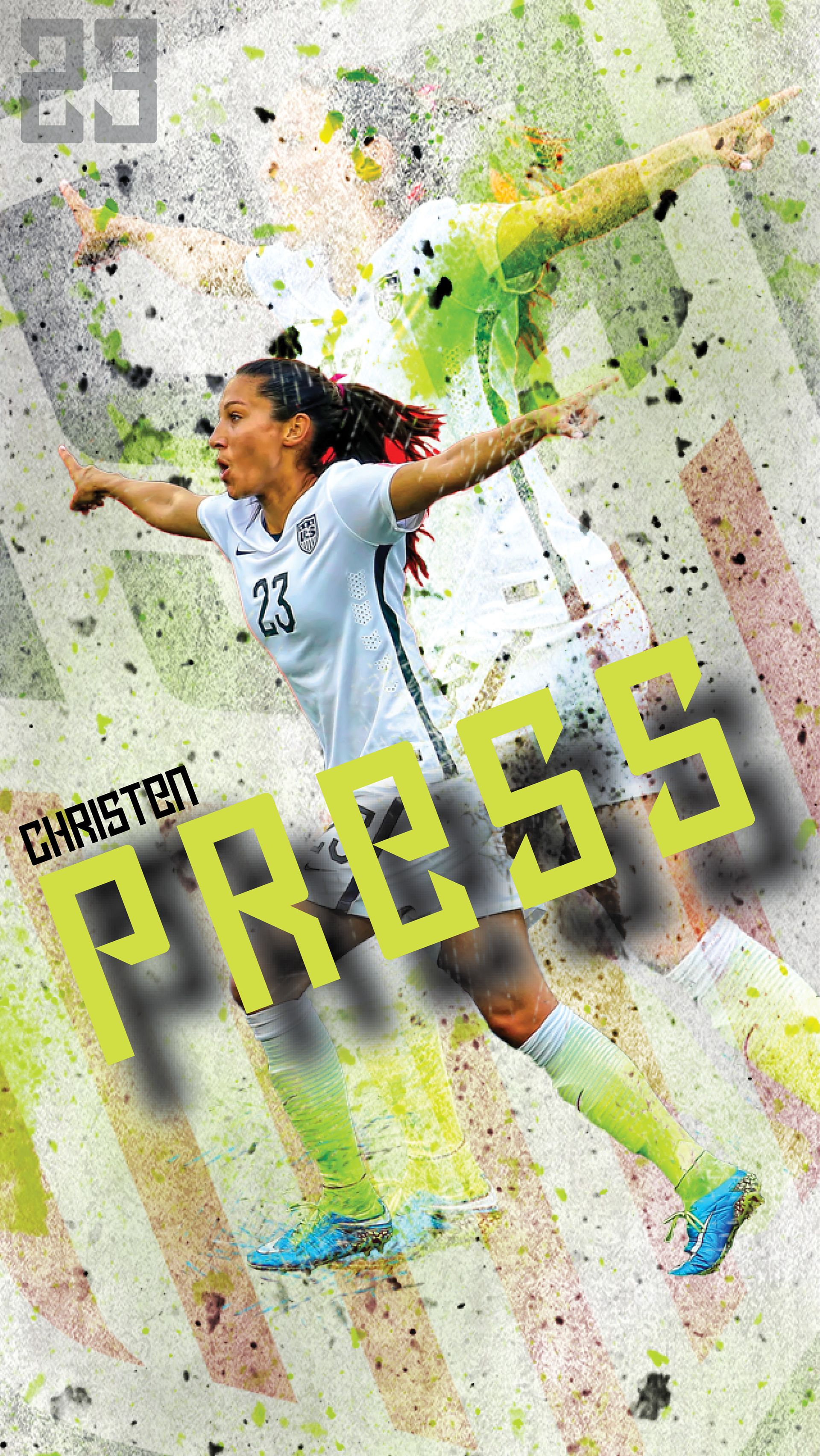 Christen Press Wallpaper