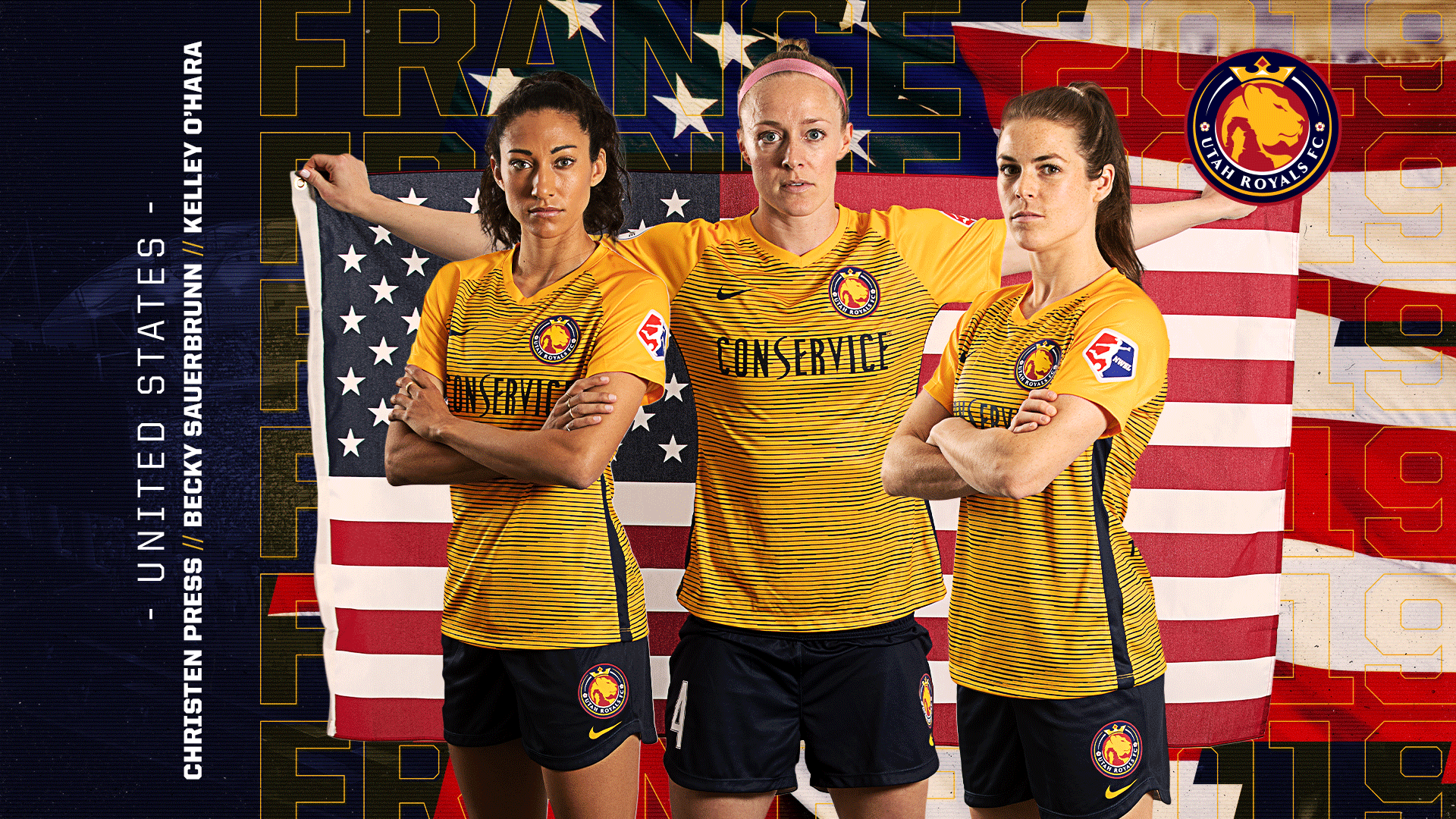 Sauerbrunn, O'Hara, Press Named to USA Roster for 2019 FIFA