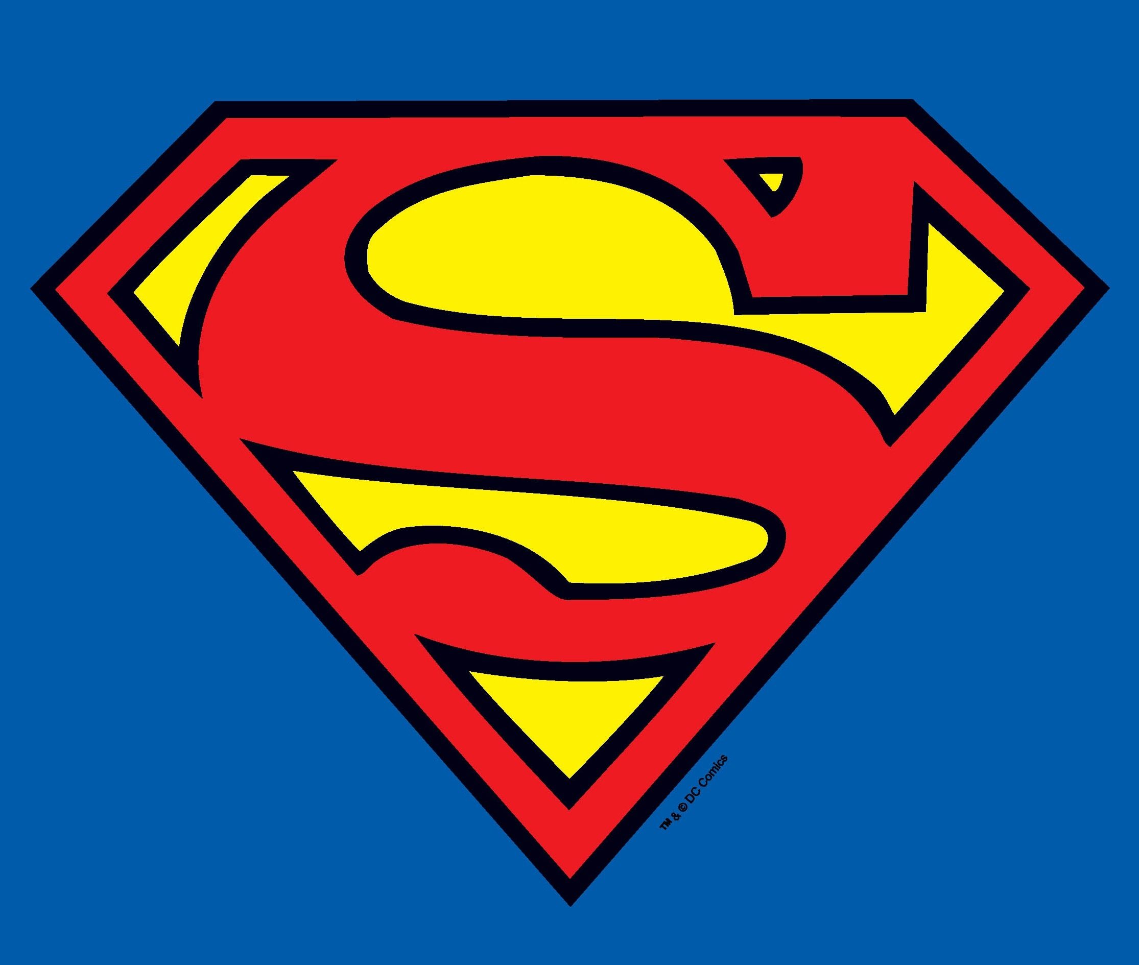 Drawings to Trace. Superman logo, Hero