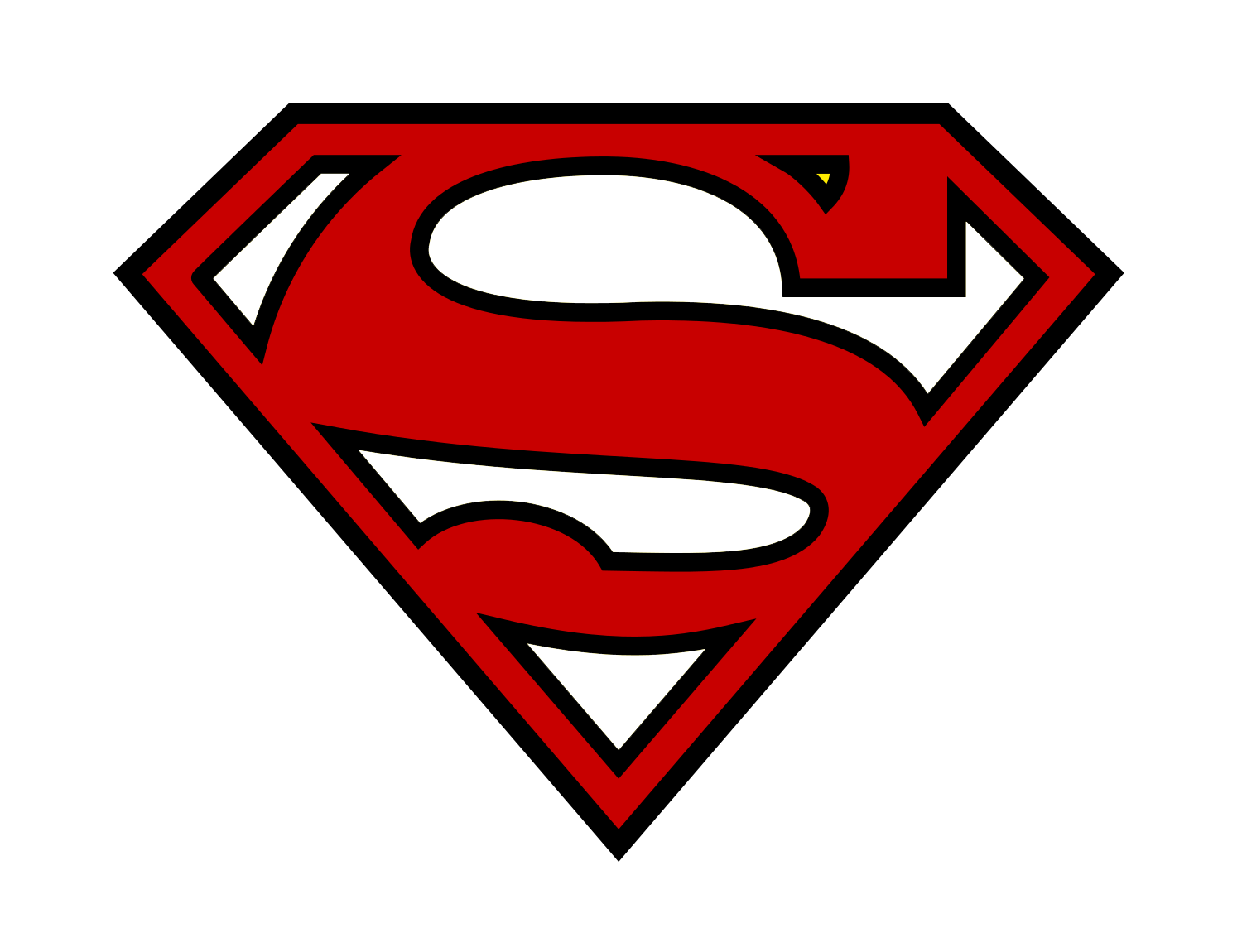 Superman logo and symbol, meaning, history, PNG