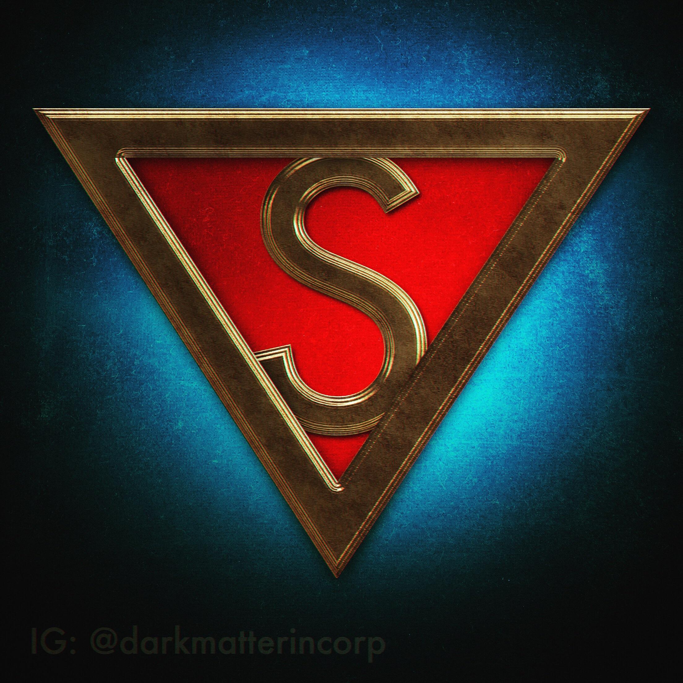 Golden Age Art Deco Superman Logo