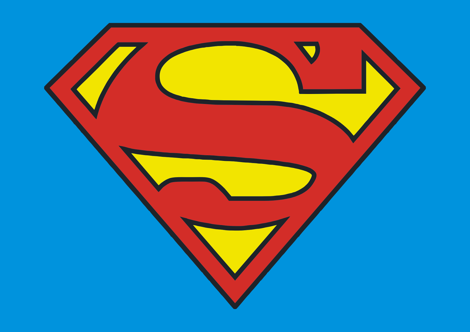Logo Superman Vector. Superman logo, Desenho