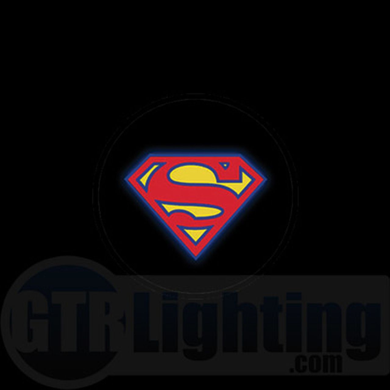 GTR Lighting LED Logo Projectors, Superman Logo