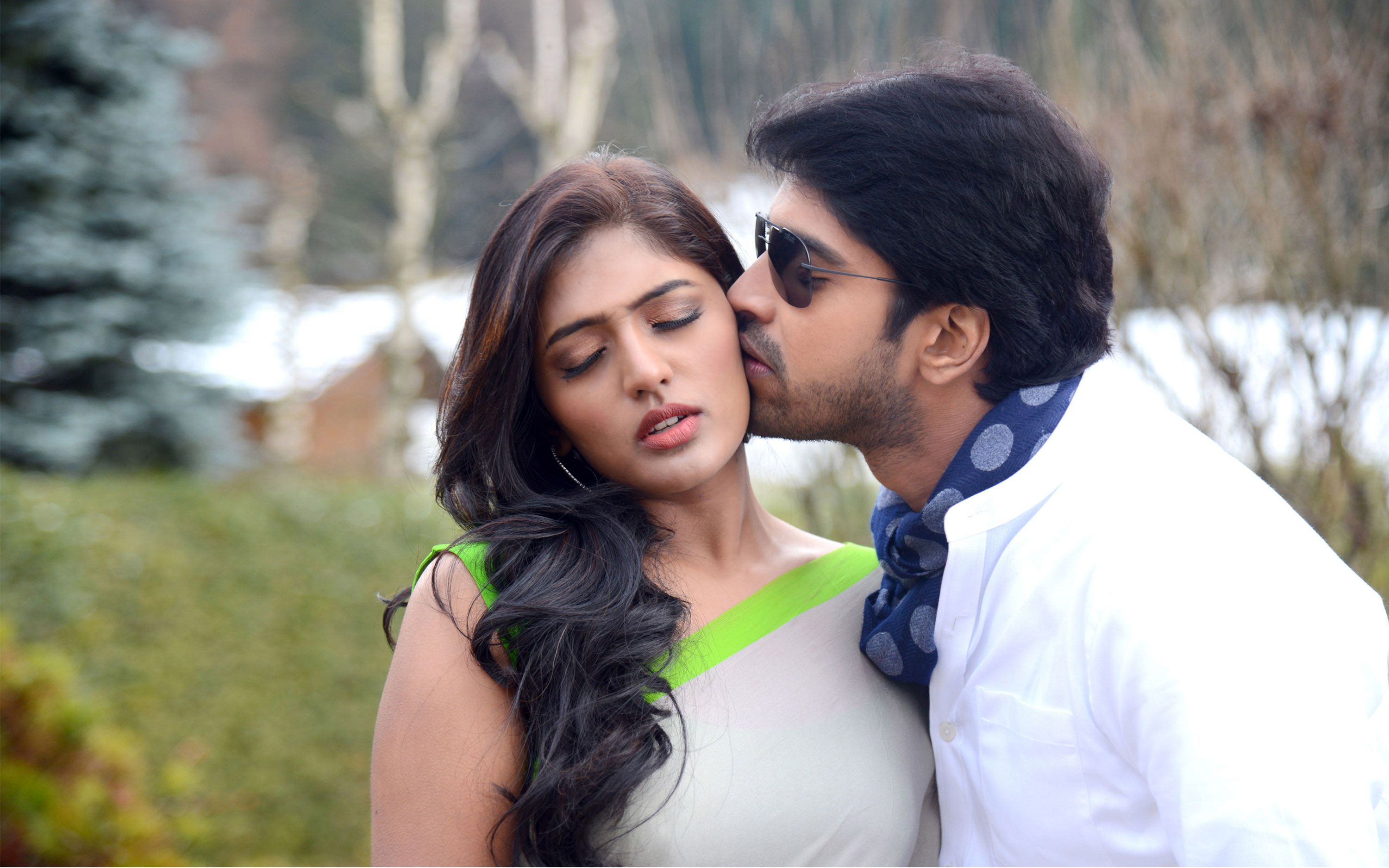 Gentle Kiss On The Cheek Allari Naresh Bandipotu Latest Film Photographers Couple Love HD Wallpaper, Wallpaper13.com