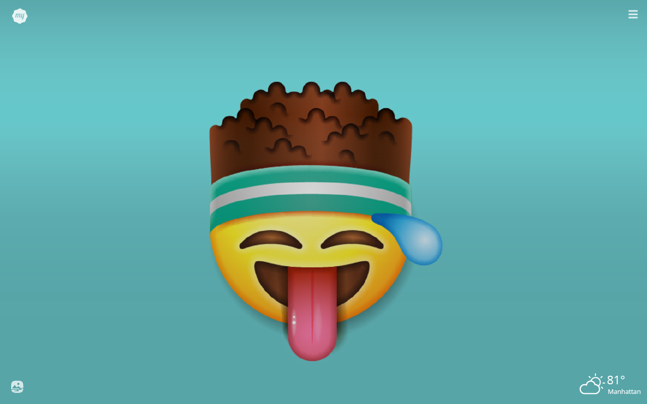 My Sports Emoji HD Wallpaper New Tab Theme