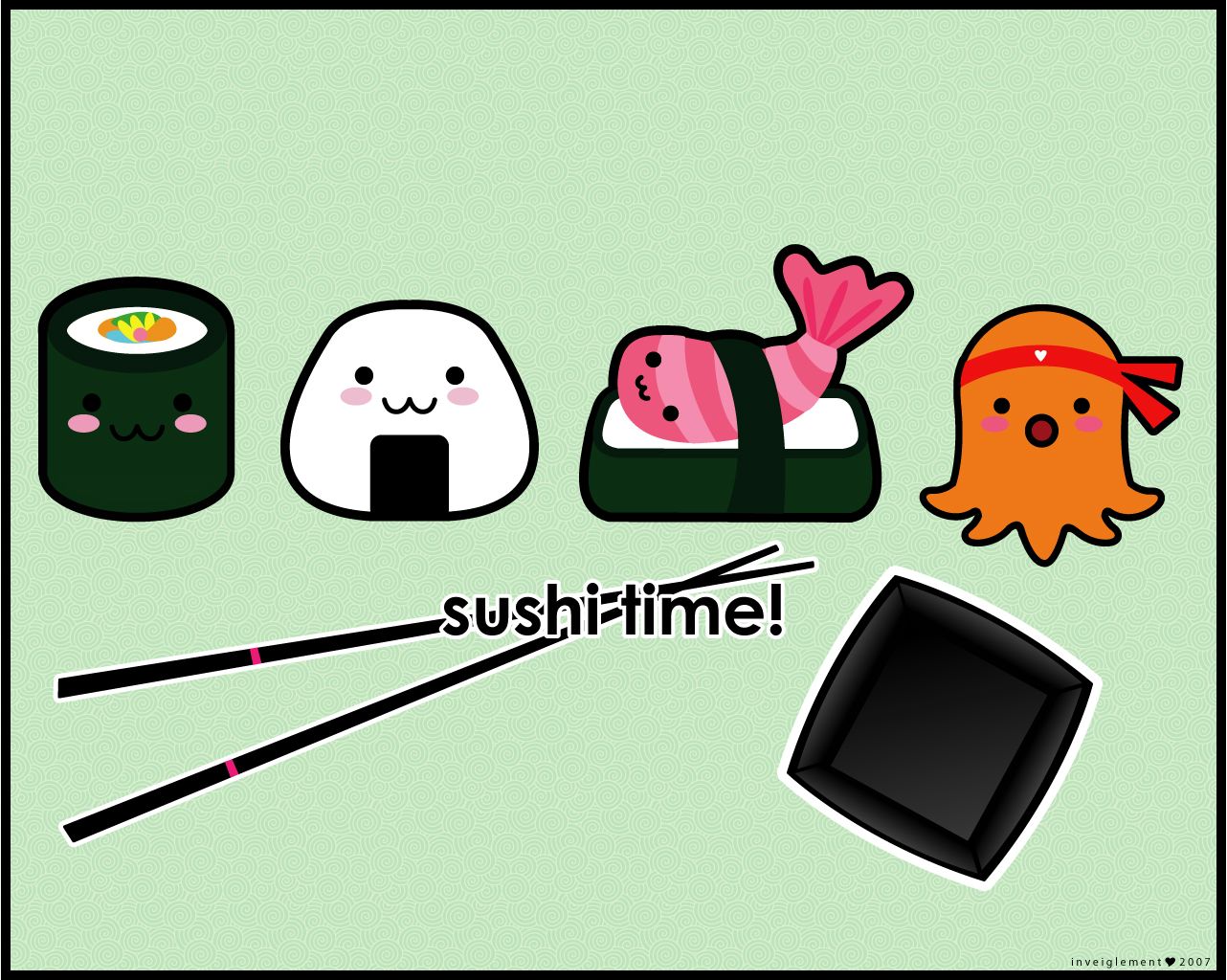 Sushi Wallpaper and Background Imagex1024