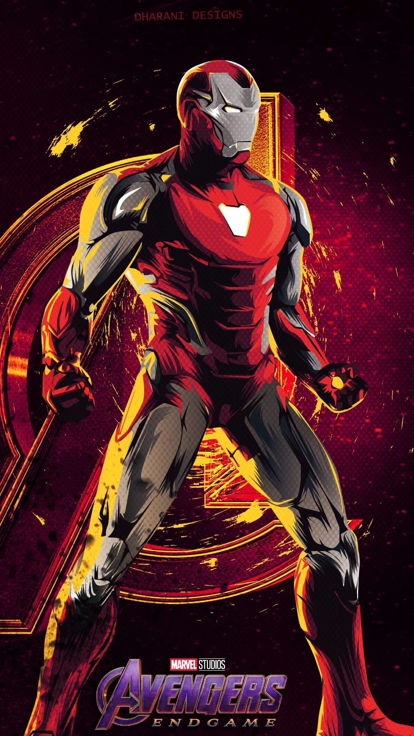 Iron Man Avengers Endgame MK 85 Armor IPhone Wallpaper. Iron man