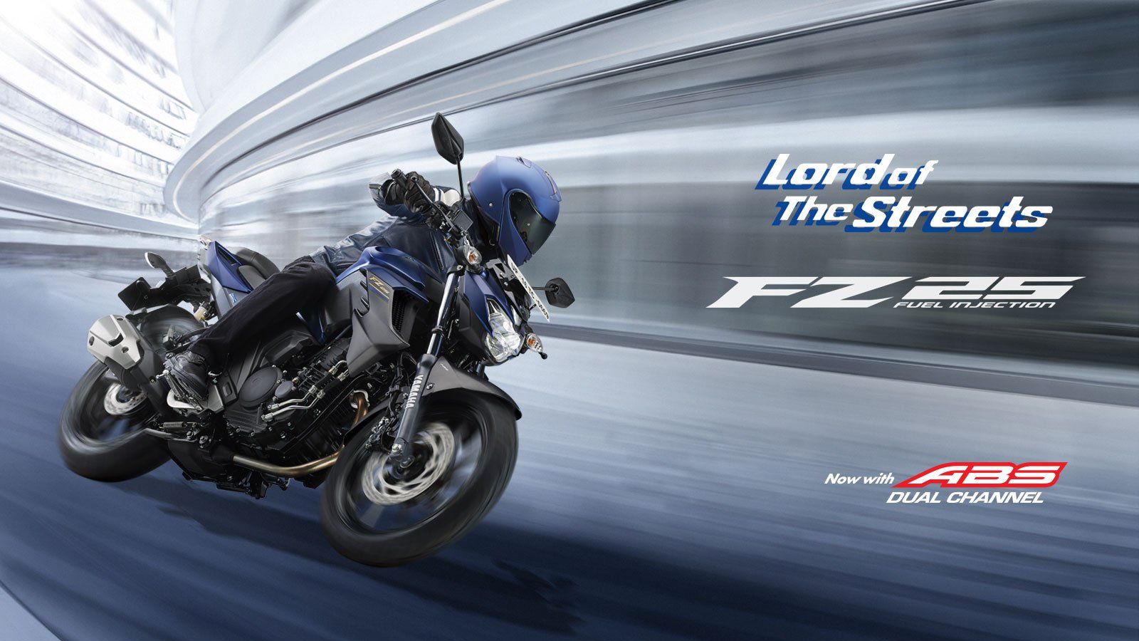 Free download Yamaha FZ 25 FI with dual channel ABS Price Colours