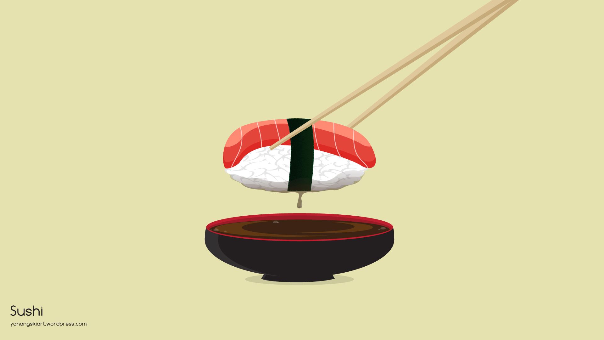 Sushi Desktop Background. Beautiful