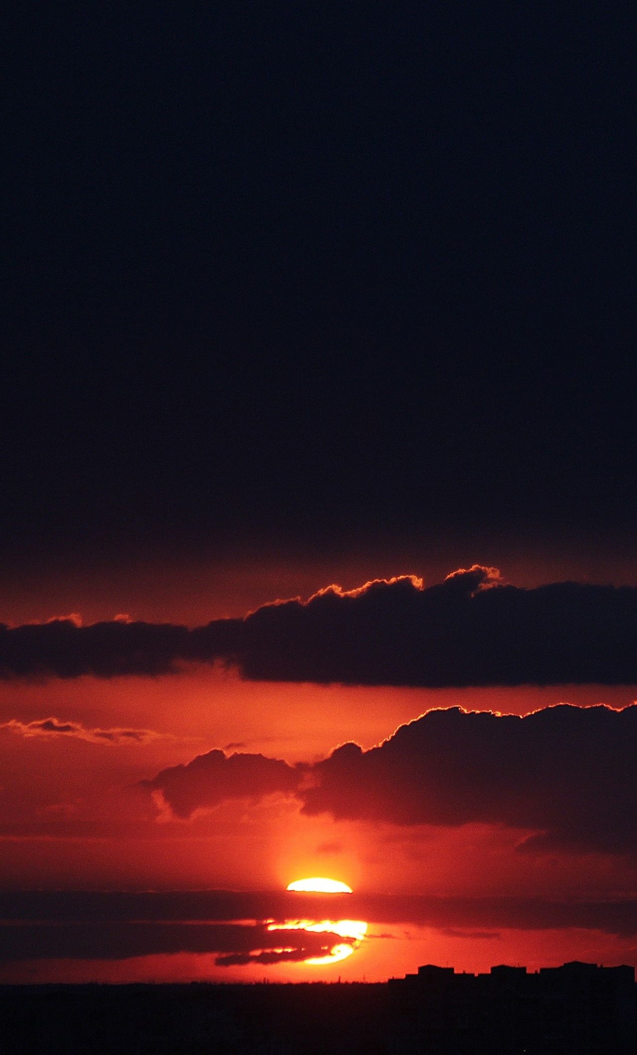 Beautiful Sunset Dark 4k iPhone HD 4k Wallpaper