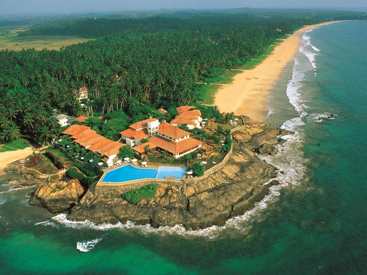 Saman Villas Resort Exotic Sand Beaches Sri Lanka Photo Wallpaper