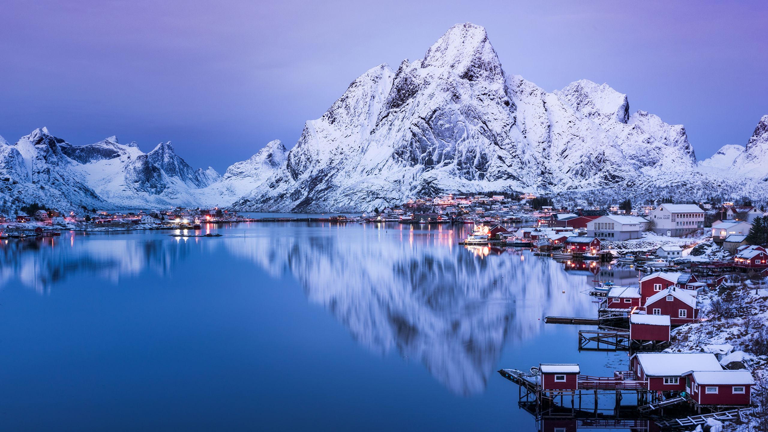 Reine Lofoten Norway [2560 × 1440]