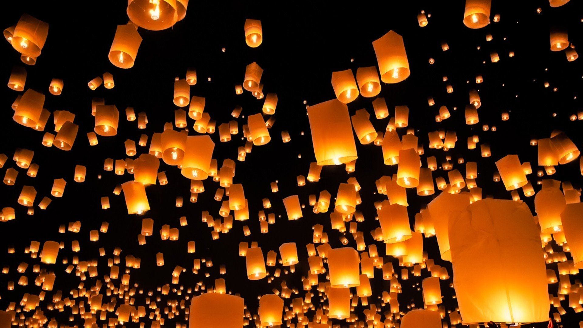 Candle Lights Flying Amazing Wallpaper 101 Awesome
