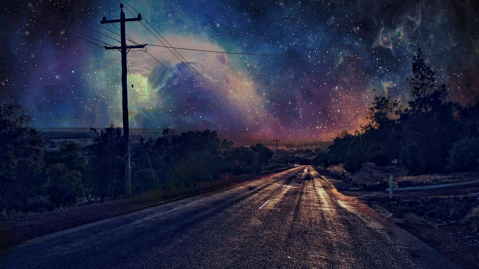 Starry Night Wallpaper