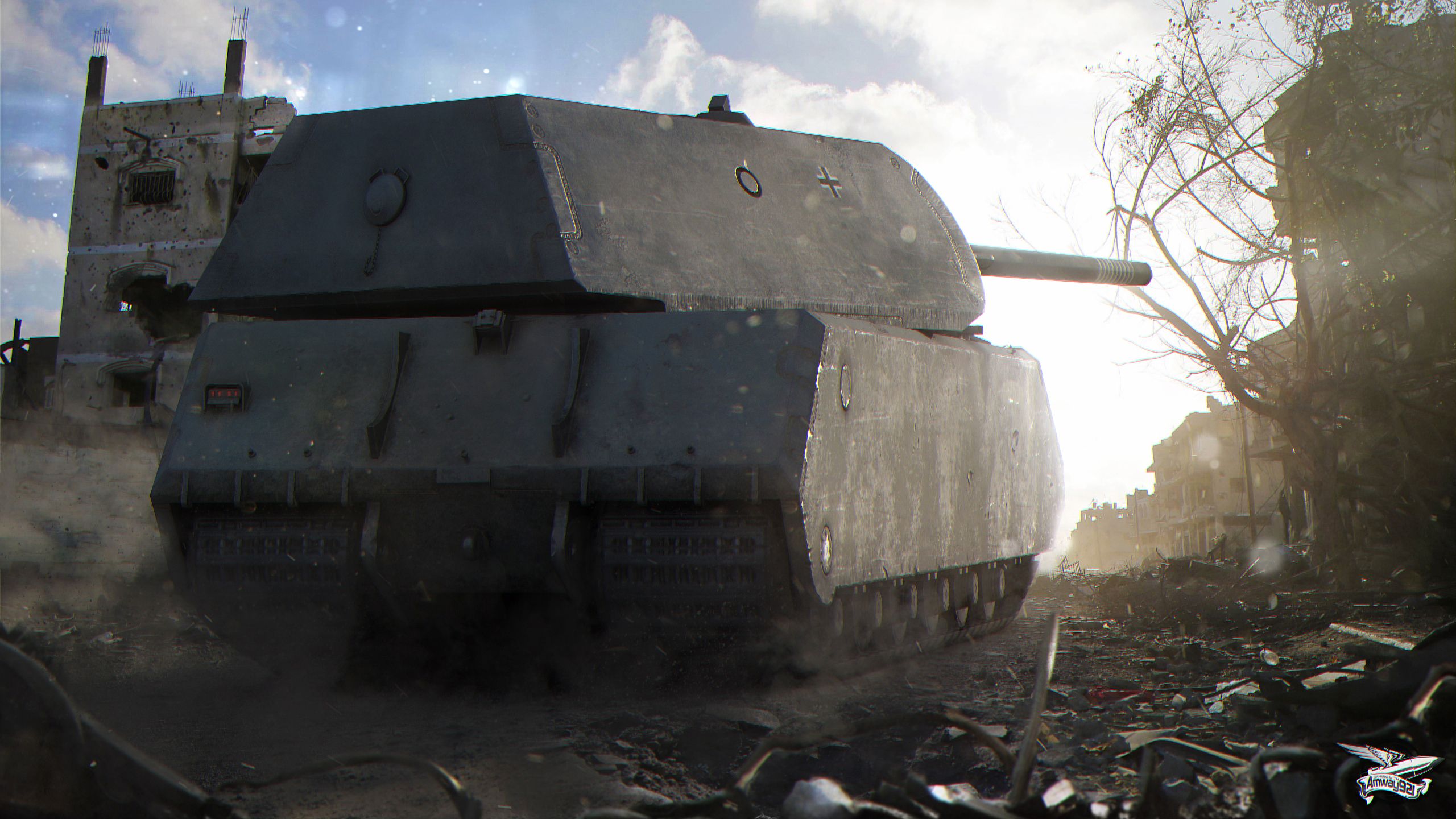 Photos World of Tanks Tanks Maus Games 2560x1440