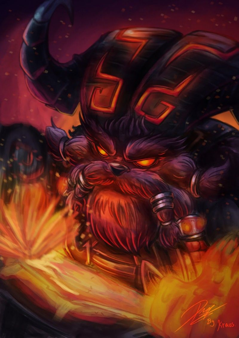 Ornn. Wallpaper & Fan Arts. League Of Legends