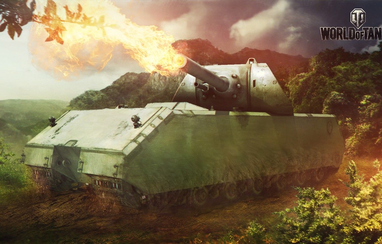 Wallpaper Game, World of Tanks, Maus, Wargaming Net, FuriousGFX