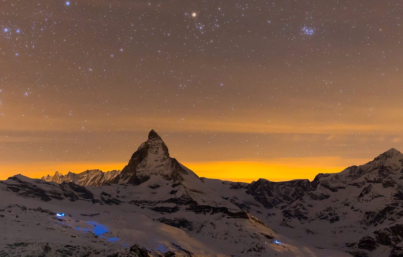 Wallpaper mountain, Switzerland, Alps, Matterhorn image