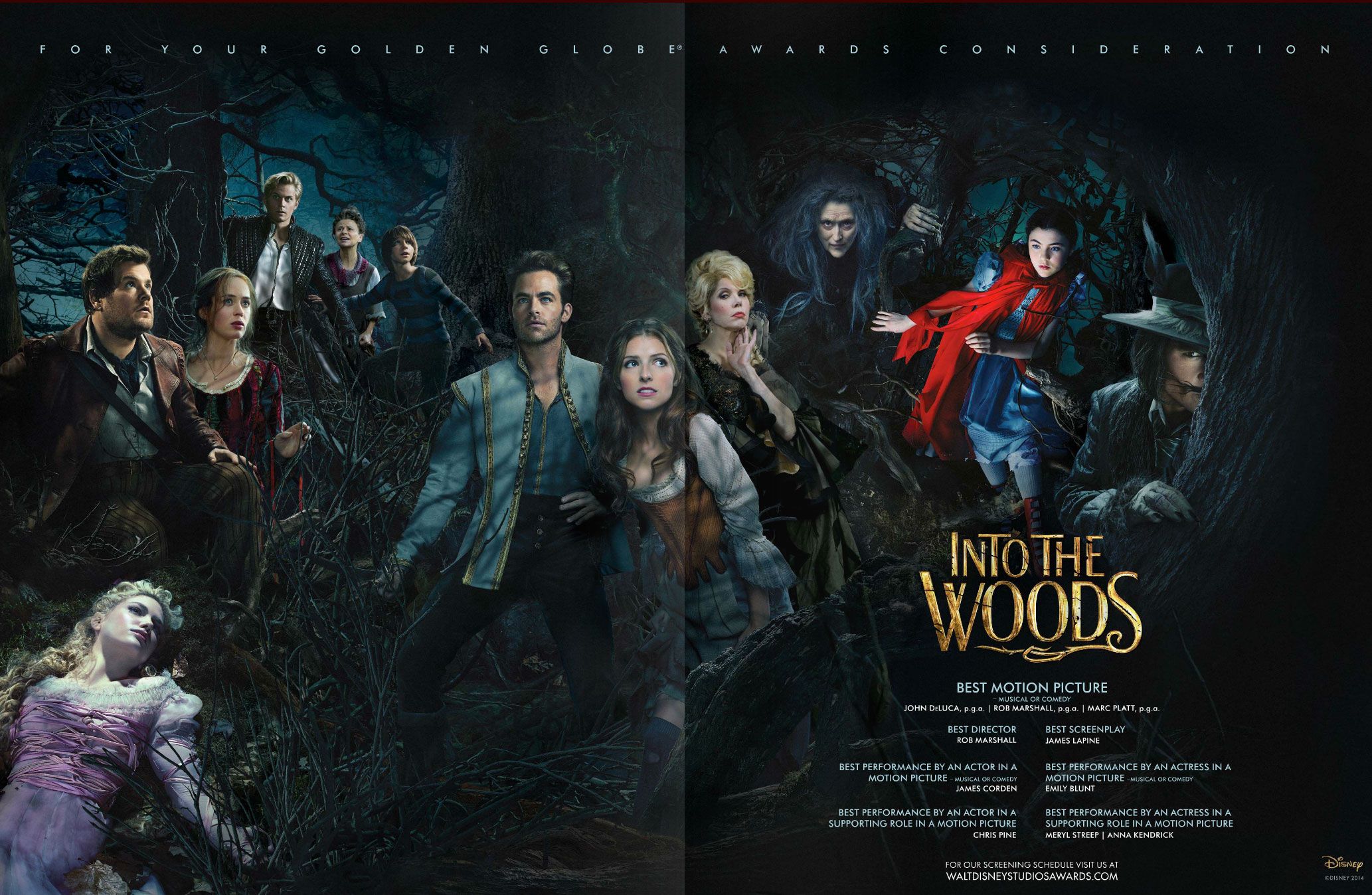 Into the Woods Wallpaper the Woods (Disney) Wallpaper