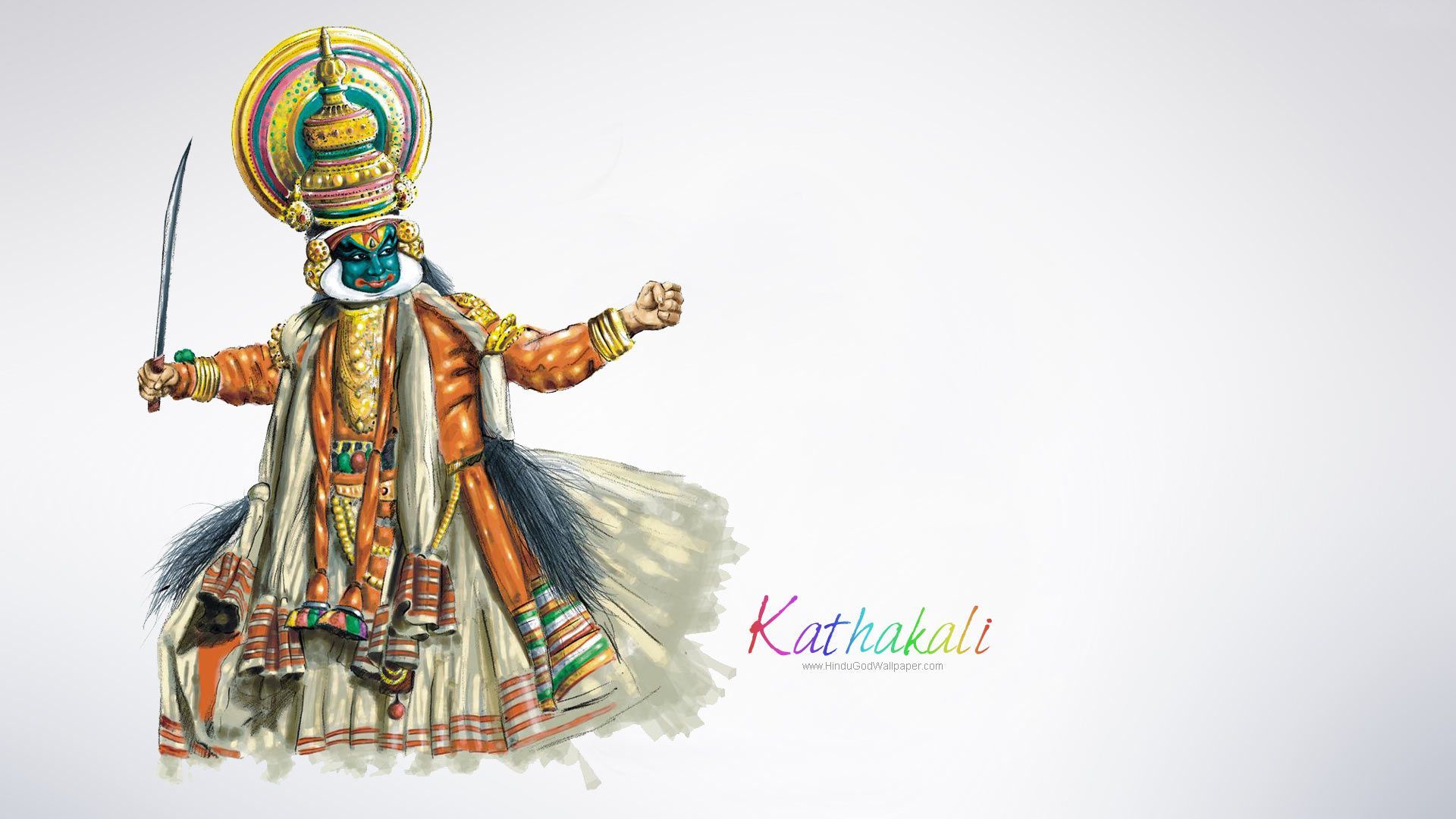 Kathakali HD Wallpaper Free Download. Wallpaper free download, India art, HD wallpaper