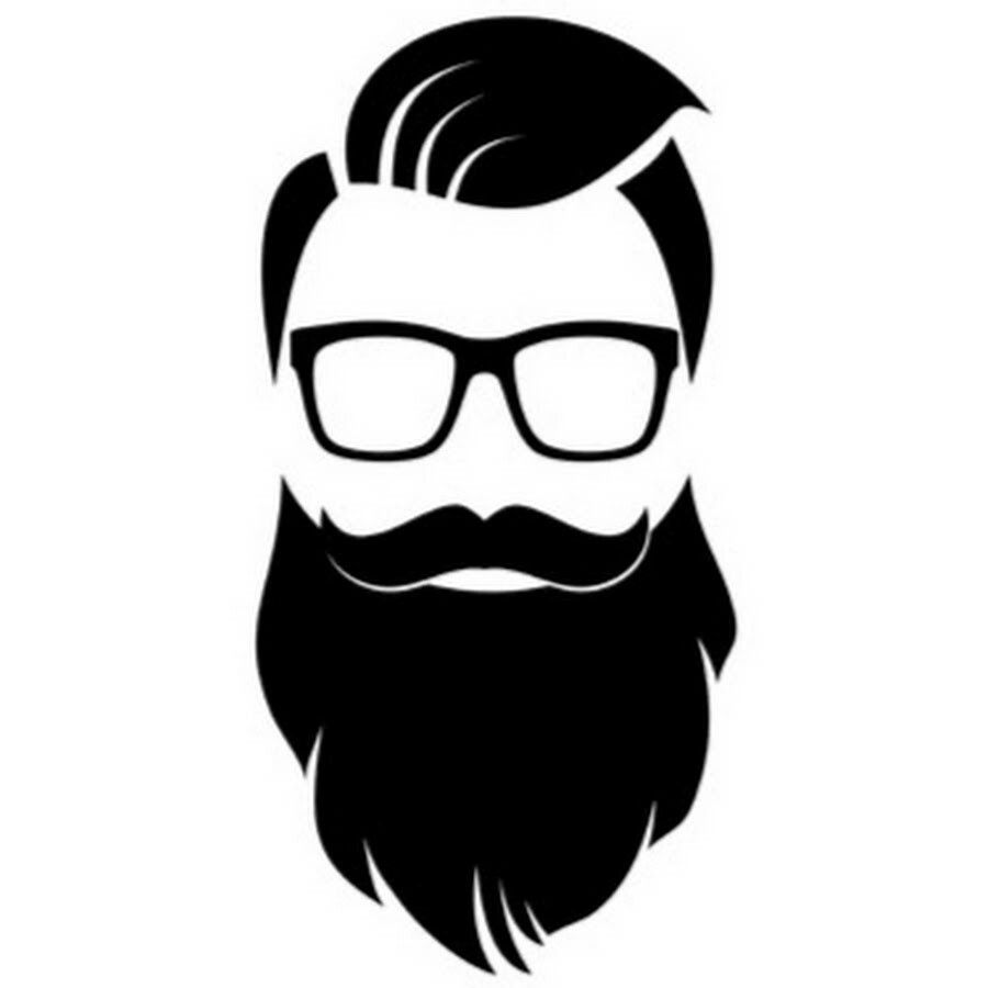 Anmol Tyagi. Beard art, Beard cartoon, Beard logo
