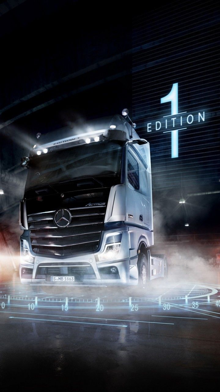 Download 720x1280 Mercedes Benz Actros 1863 Edition 1, Trucks Wallpaper For Galaxy S3, Galaxy Note II, Galaxy Nexus, Alcatel One Touch Idol Ultra