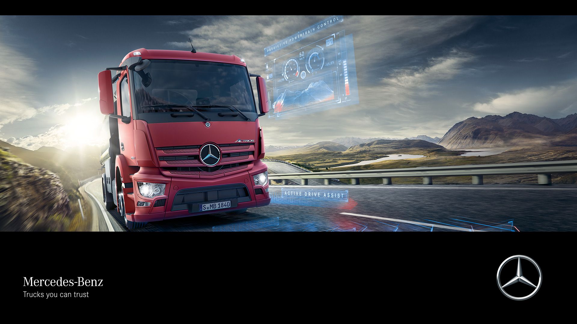 The new Actros: Multimedia