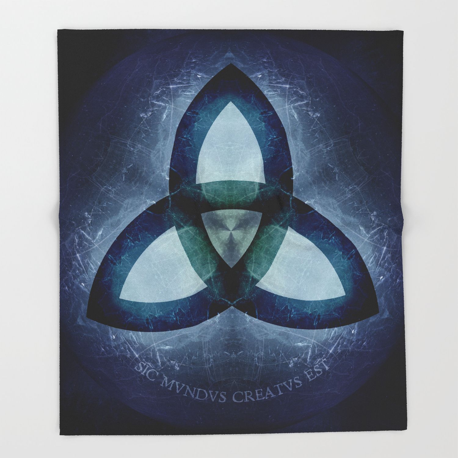 Sic Mundus Creatus Est / Netflix Throw Blanket