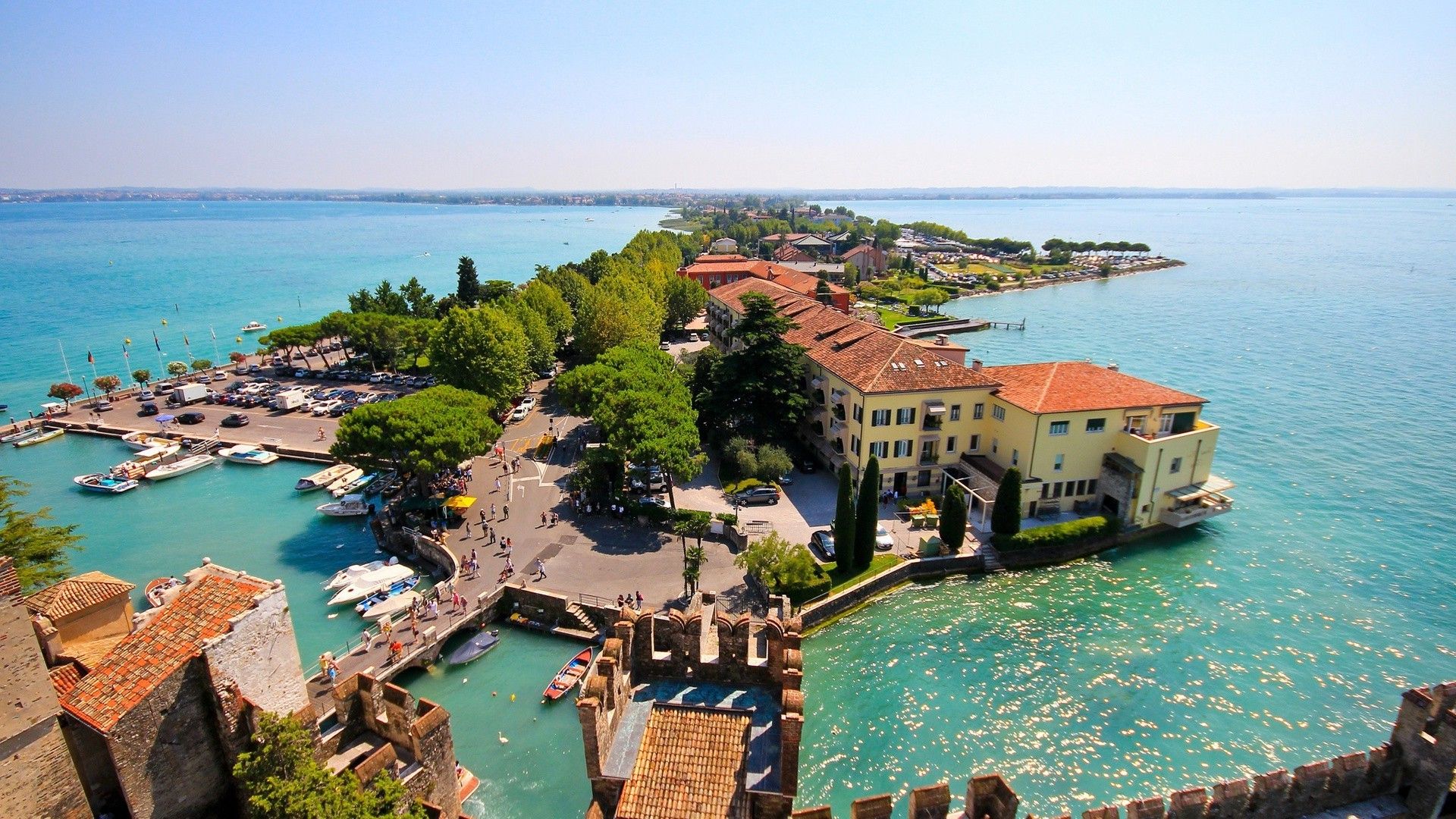 Sirmione, Lombardy, Italy, Lake Garda