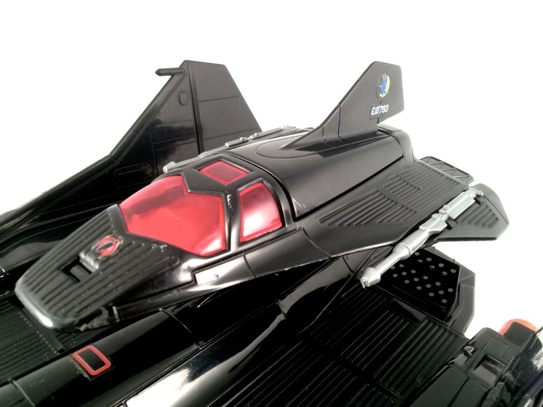 gi joe movie 3.75 echo vehicle night raven with air viper