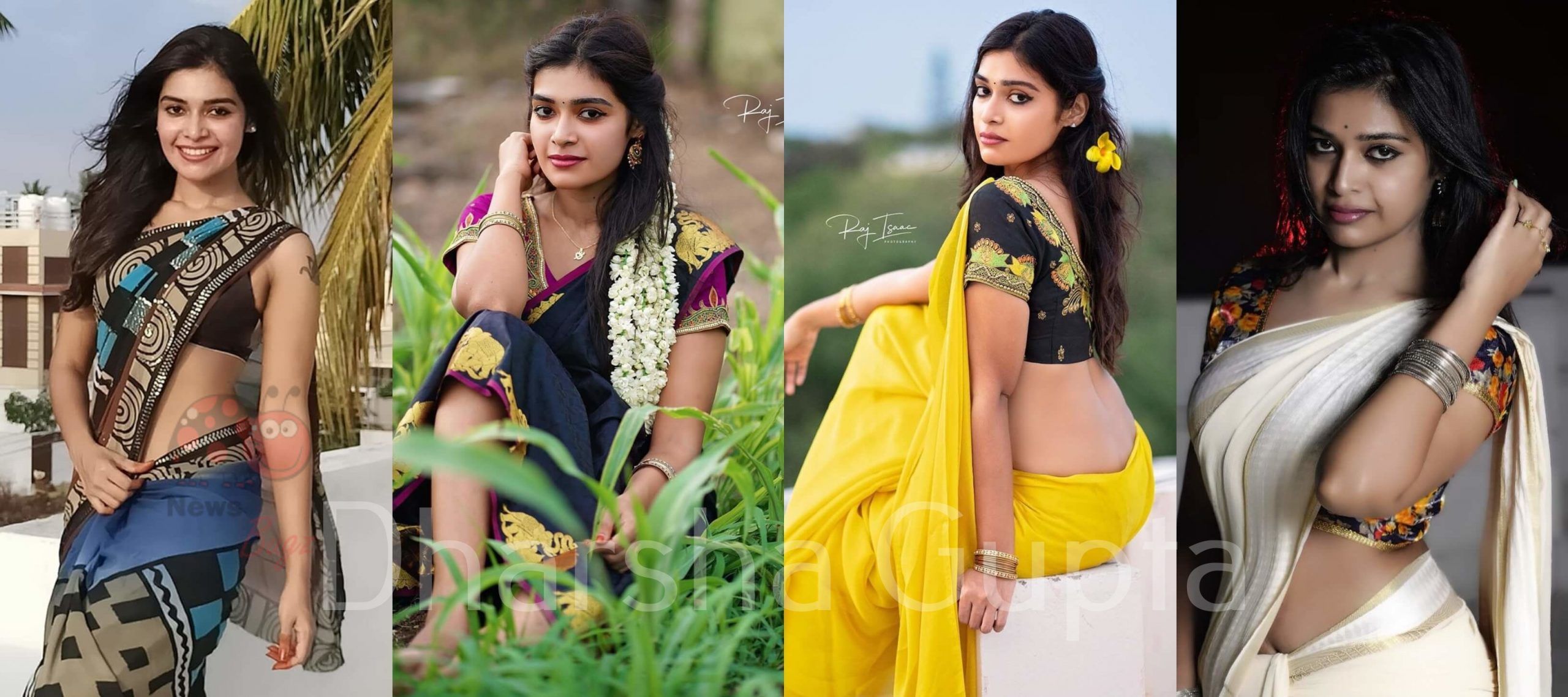 Dharsha Gupta Photo [HD]: Latest Image, Stills, Saree Photohoots