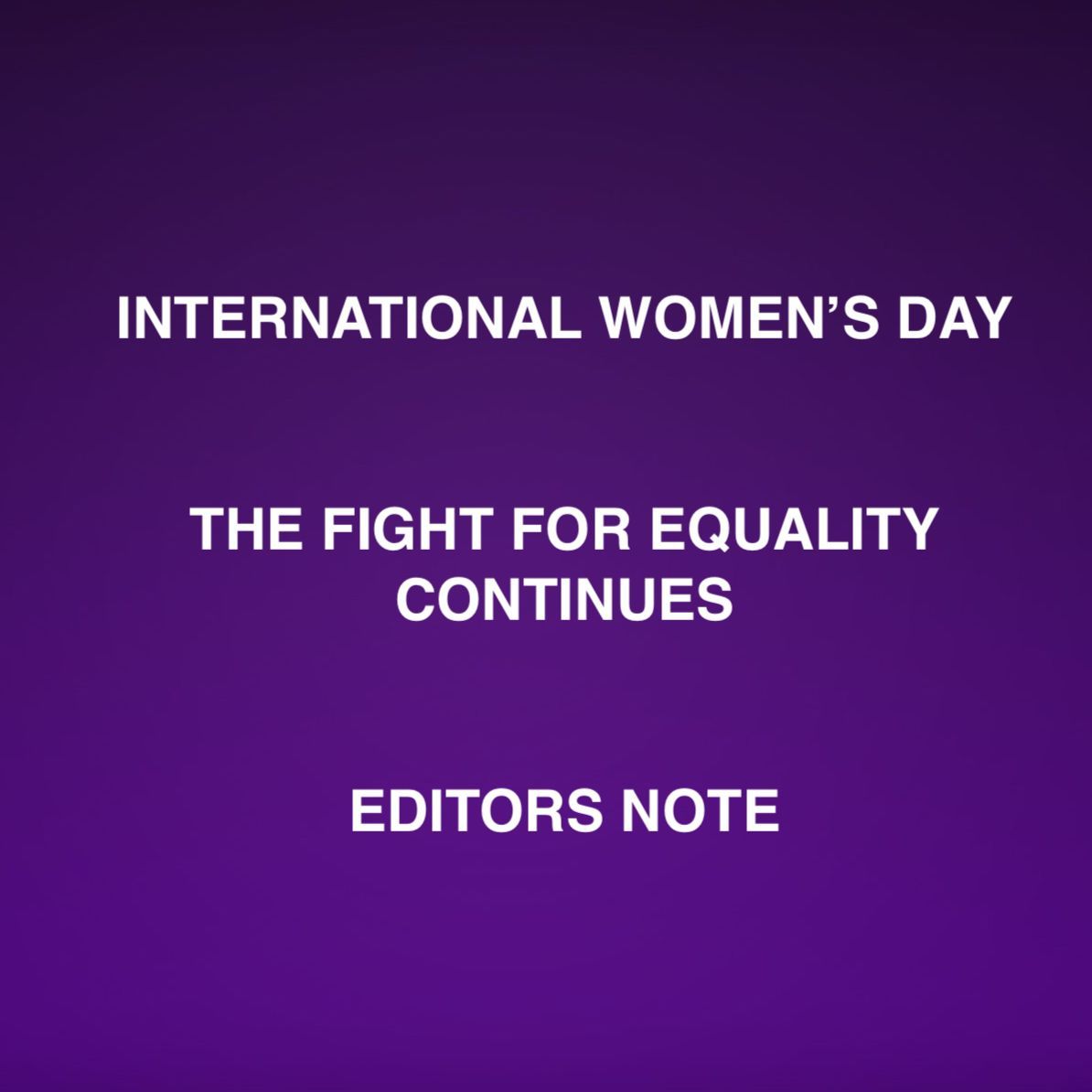 Indie30 EDITORS NOTE