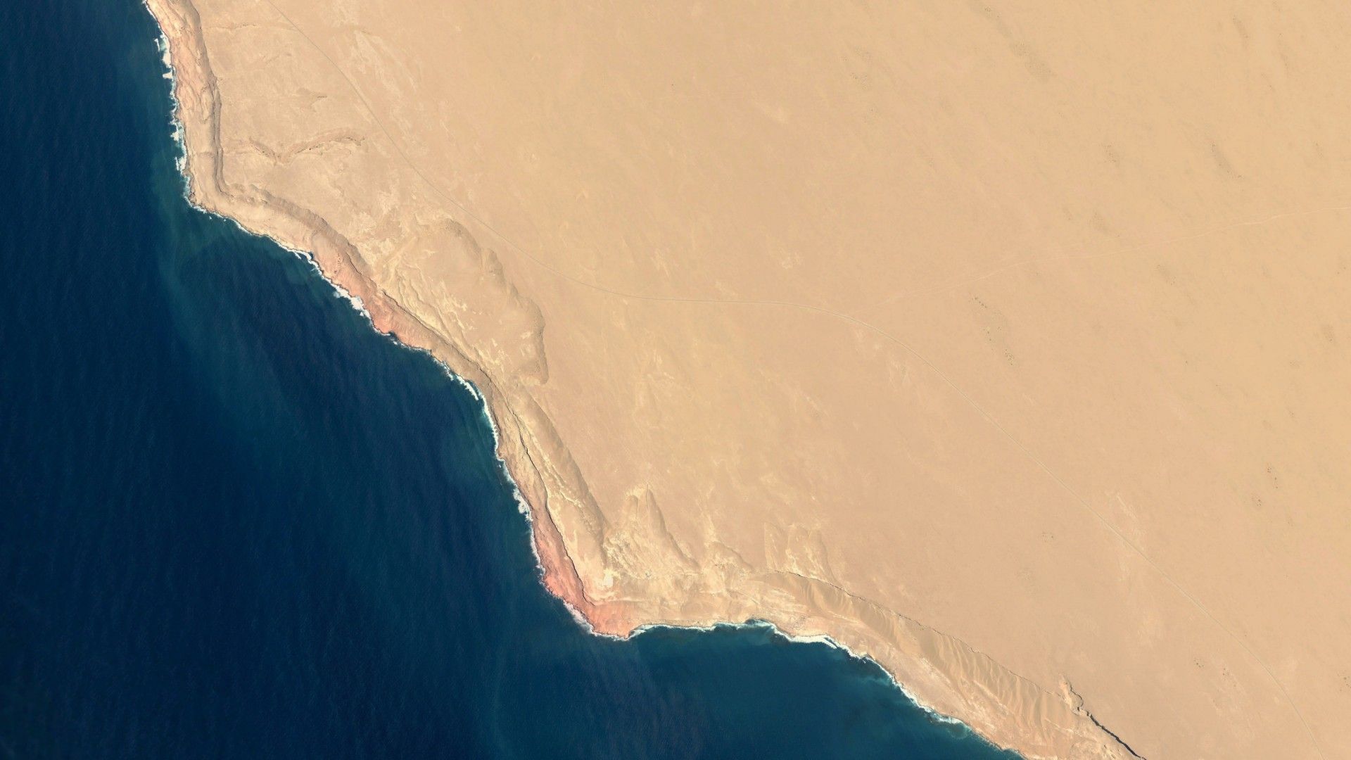 Wallpaper Coastline, Geographic, Google Earth, Chrome OS, Stock