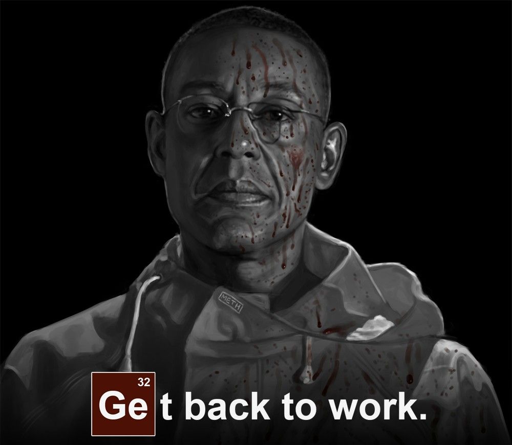 Here's my latest Gustavo Fring digital painting for all you