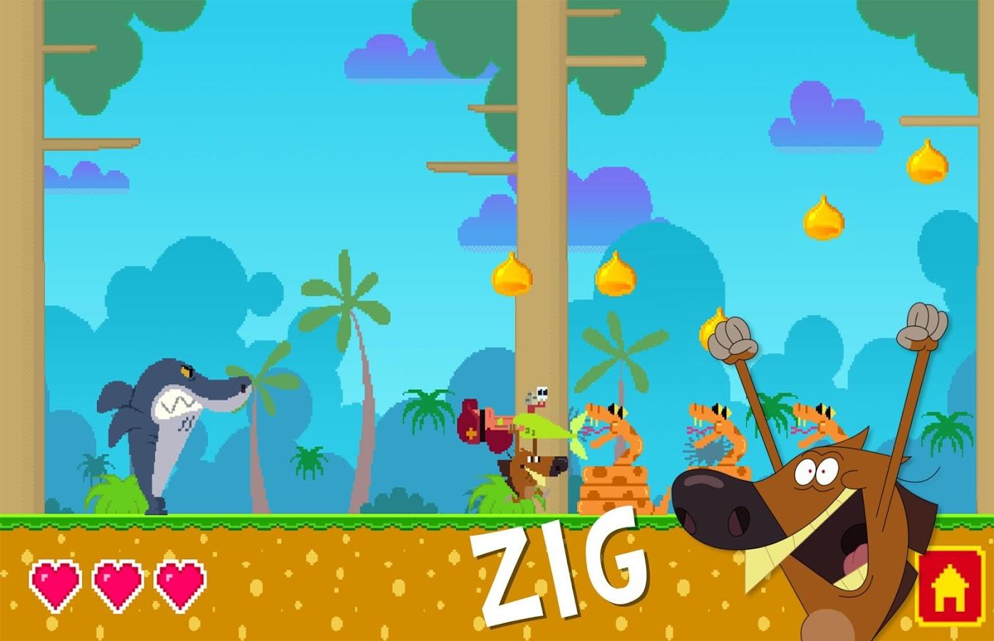 Zig & Sharko for Android download and software reviews