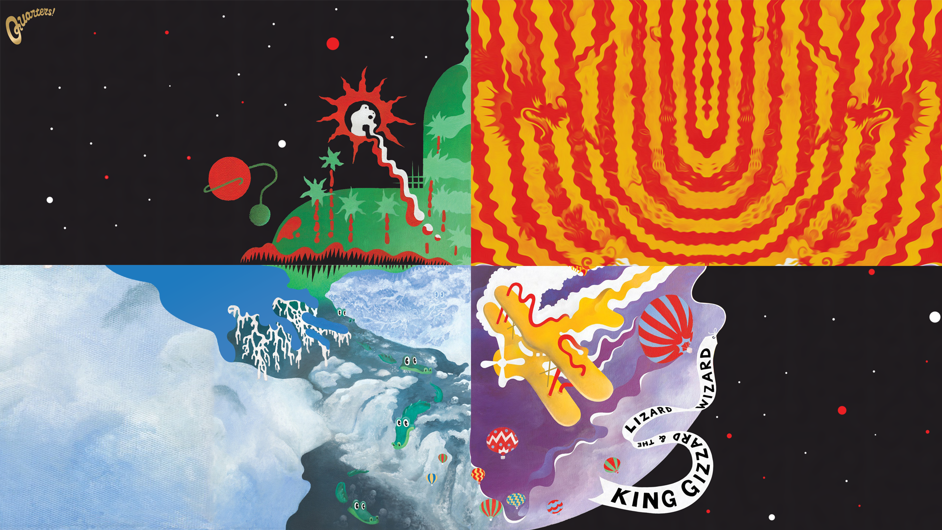 King Gizzard And The Lizard Wizard Wallpapers Wallpaper Cave