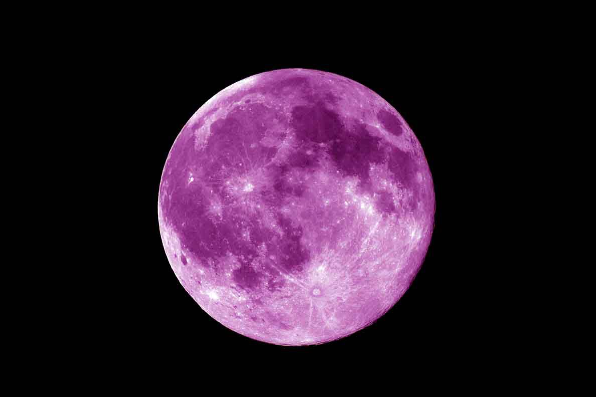 Most Beautiful Full Moon. Purple Moon Wallpaper 3766 HD