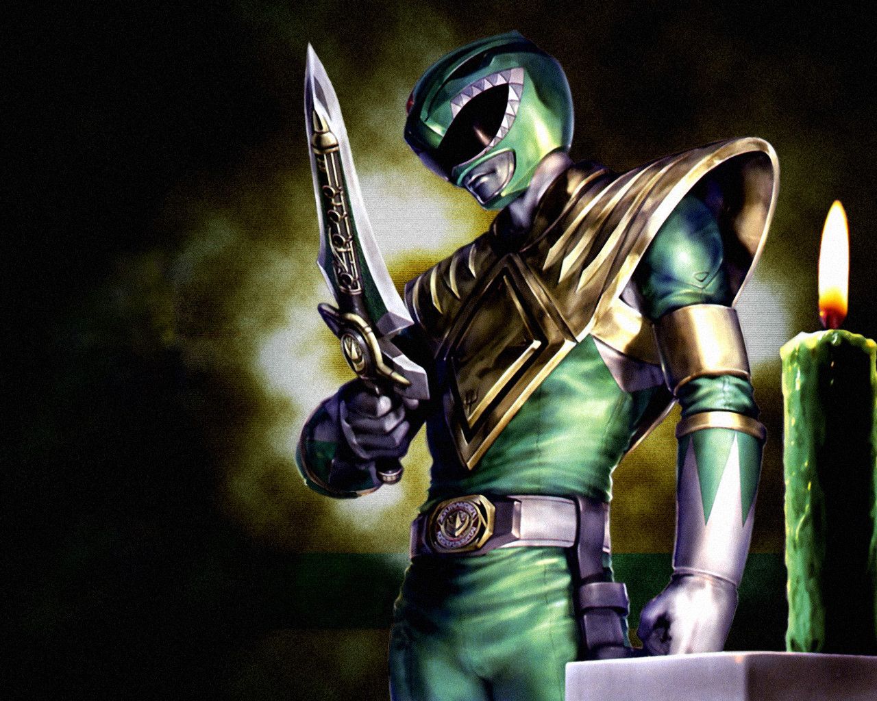 Evil Green Ranger Wallpaper. Green Wallpaper, Pink Green Wallpaper and Green Floral Wallpaper