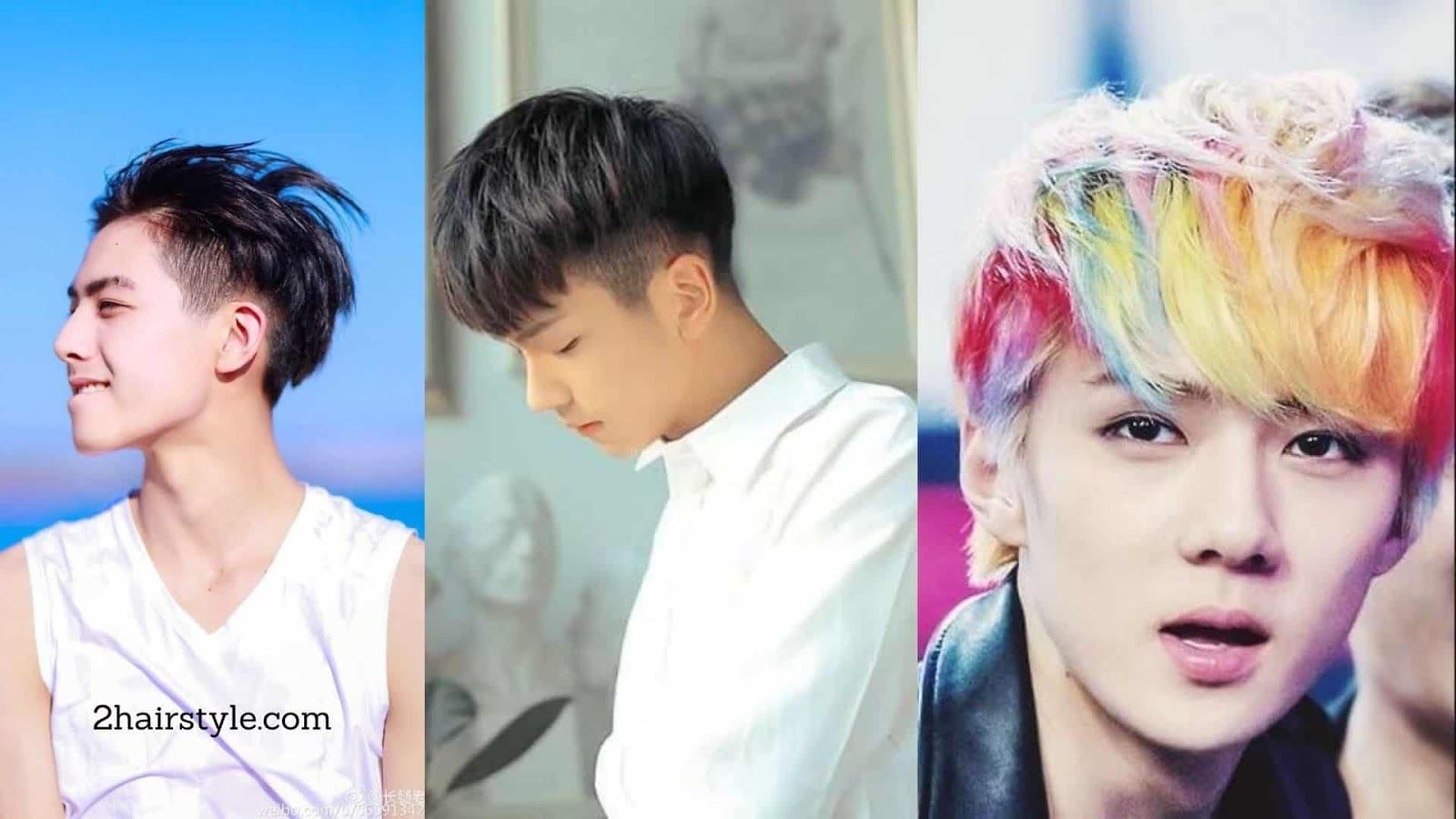 korean boy style hair