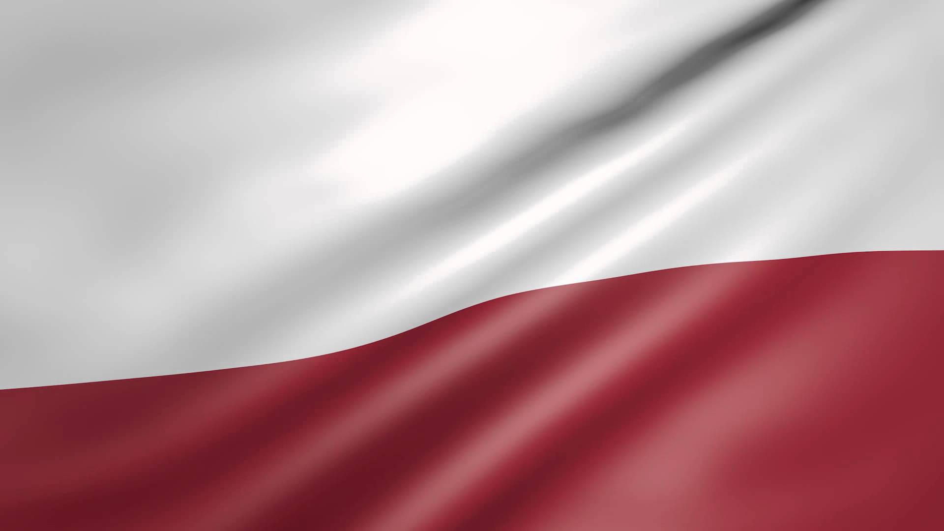 image Of Flag Of Poland Waving Polish Flag