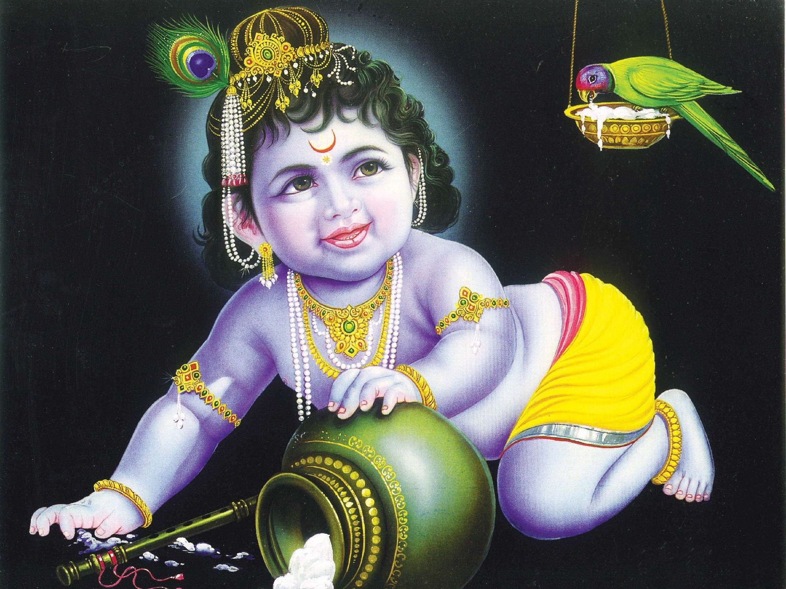 Cute Krishna Wallpaper Free