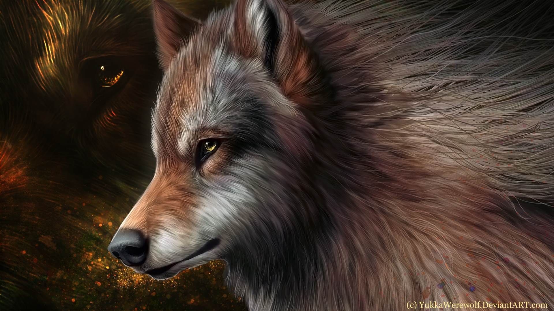 Animated Wolf wallpaper wallpaper Collections