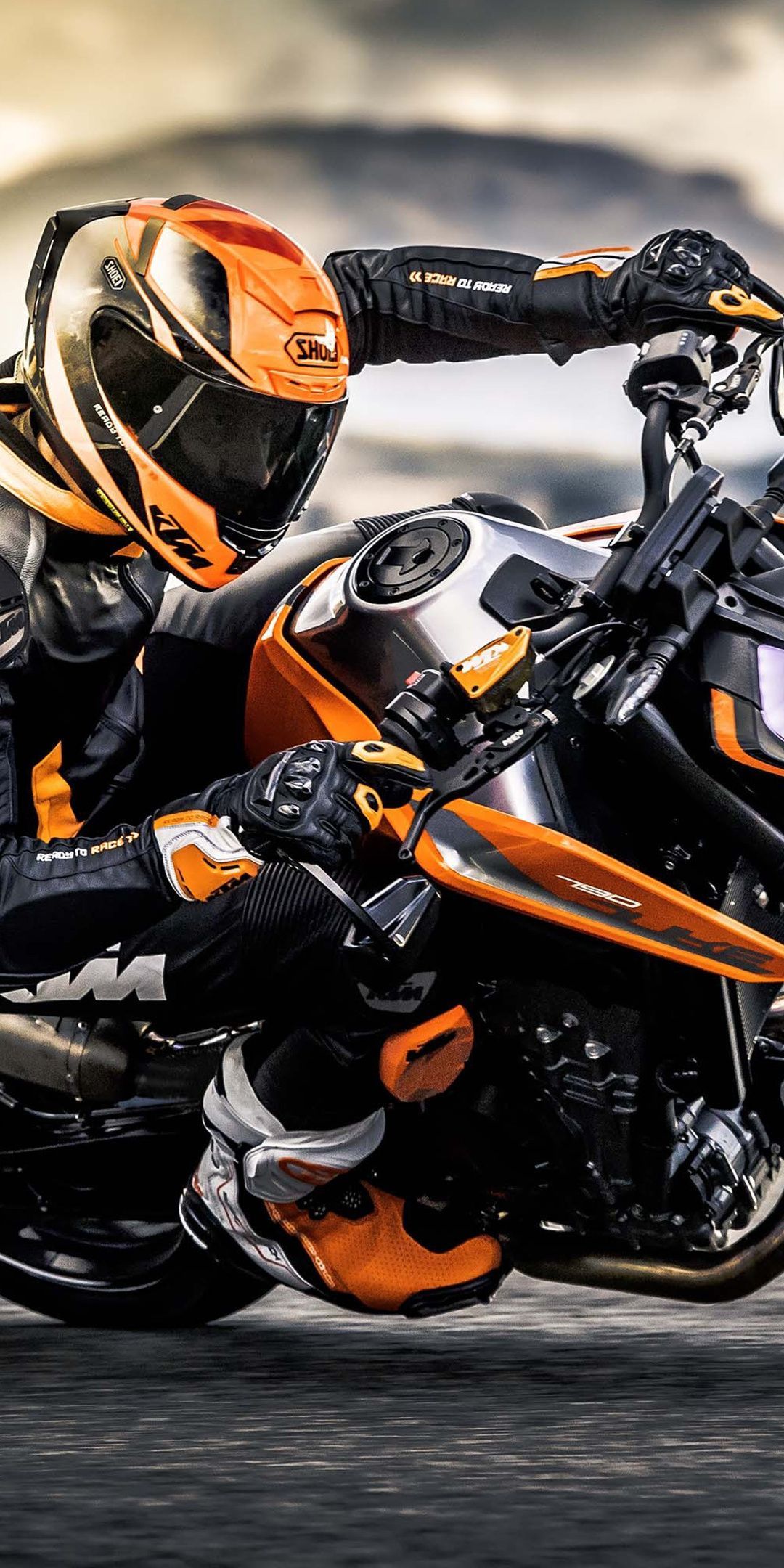 KTM 790 Duke, sports bike, 1080x2160 wallpaper. Sport bikes