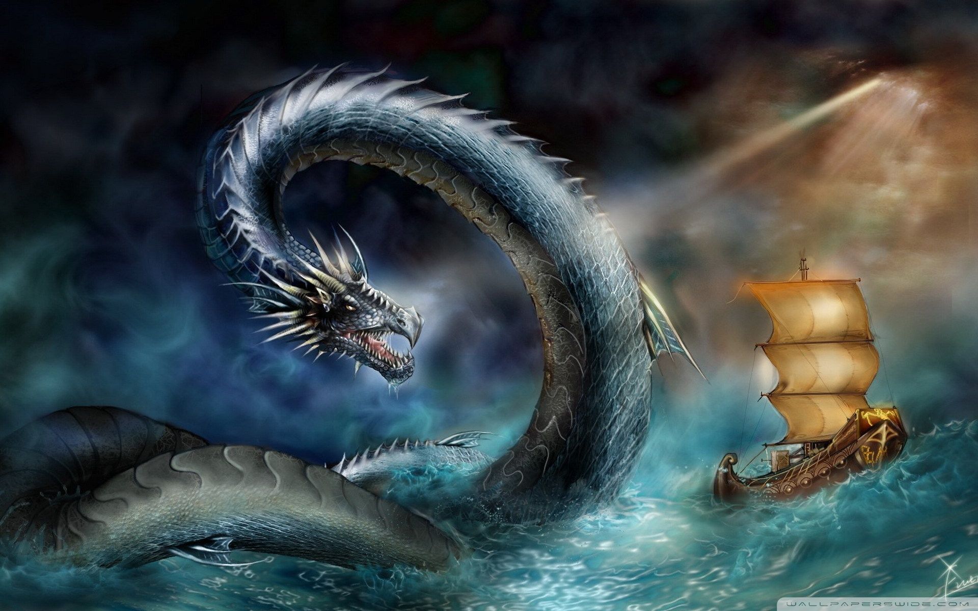 Sea Dragon Wallpaper Free Sea Dragon Background