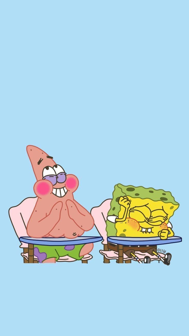 Spongebob And Patrick Phone Wallpaper