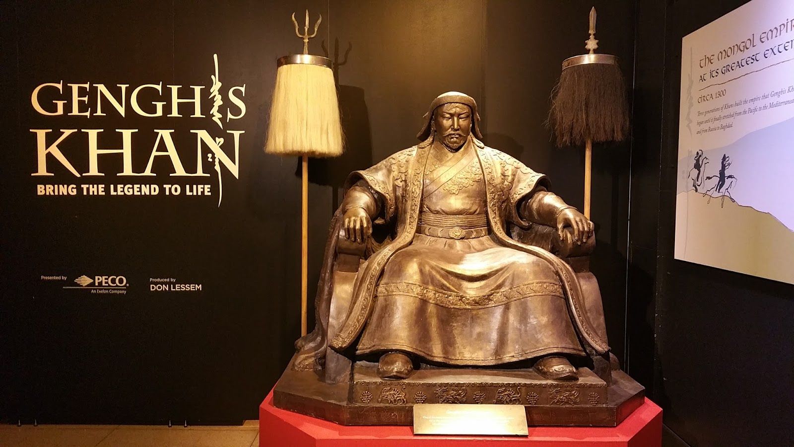 Genghis Khan: The Exhibition (curated by: Don Lessem)