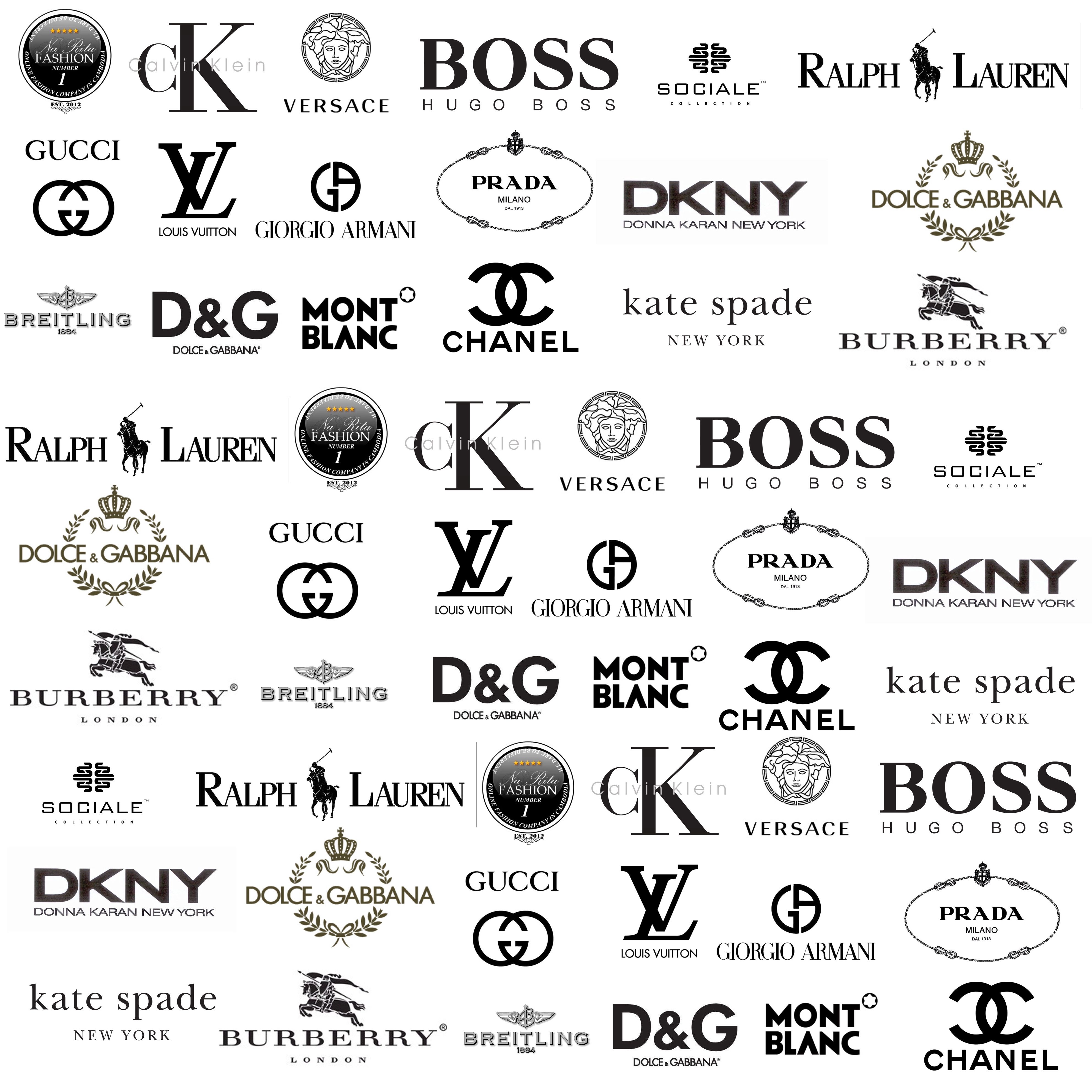 Fashion Brands Names at Stephen Hendrix blog