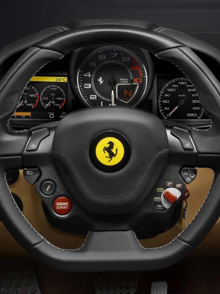 Ferrari F12 Berlinetta interior, car, cars iPad wallpaper