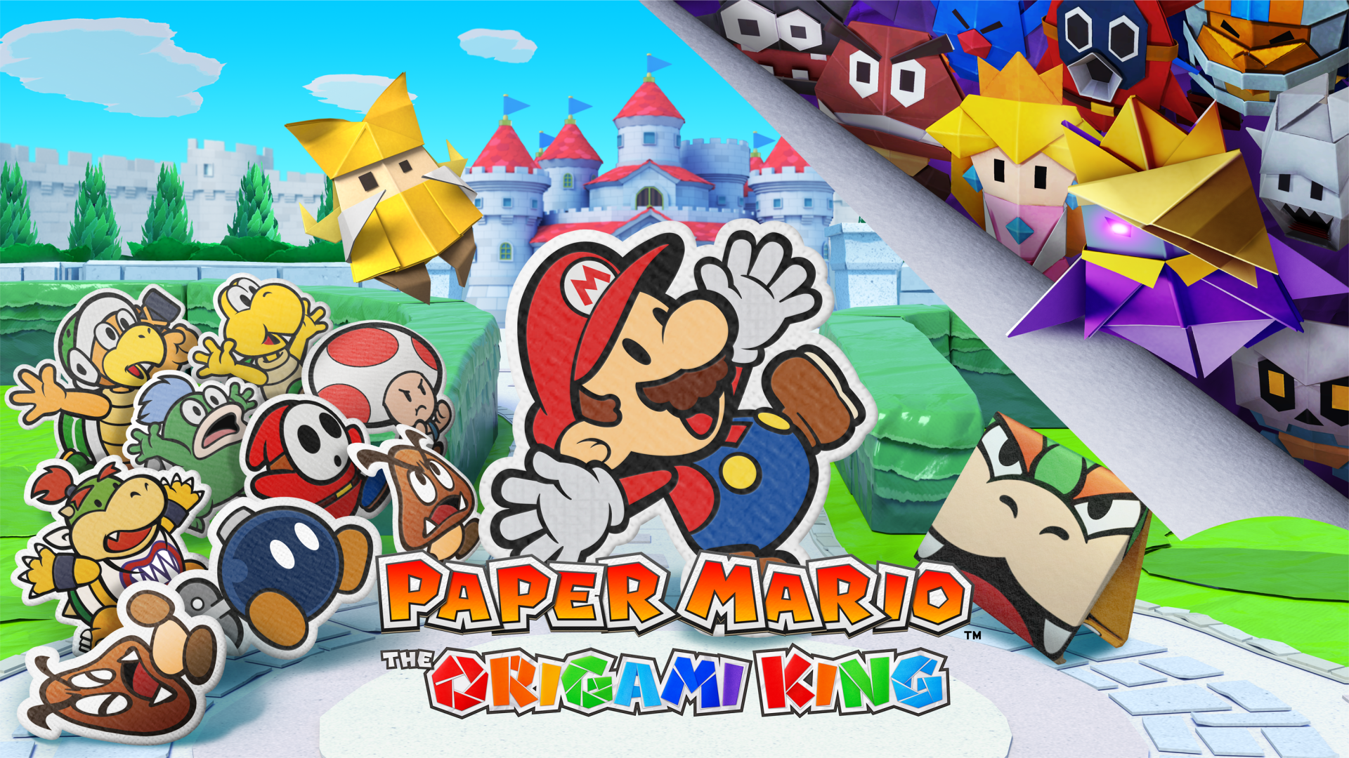 Paper Mario: The Origami King HD Wallpaper